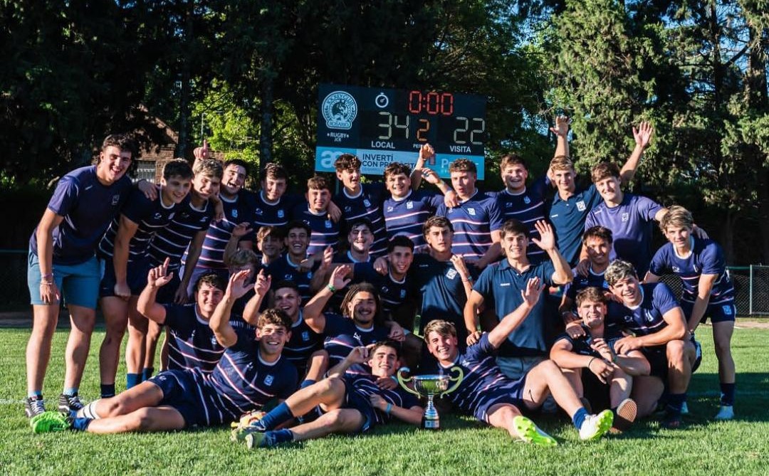 Ocho funenses se consagraron campeones con la Selección Rosarina de Rugby M-17